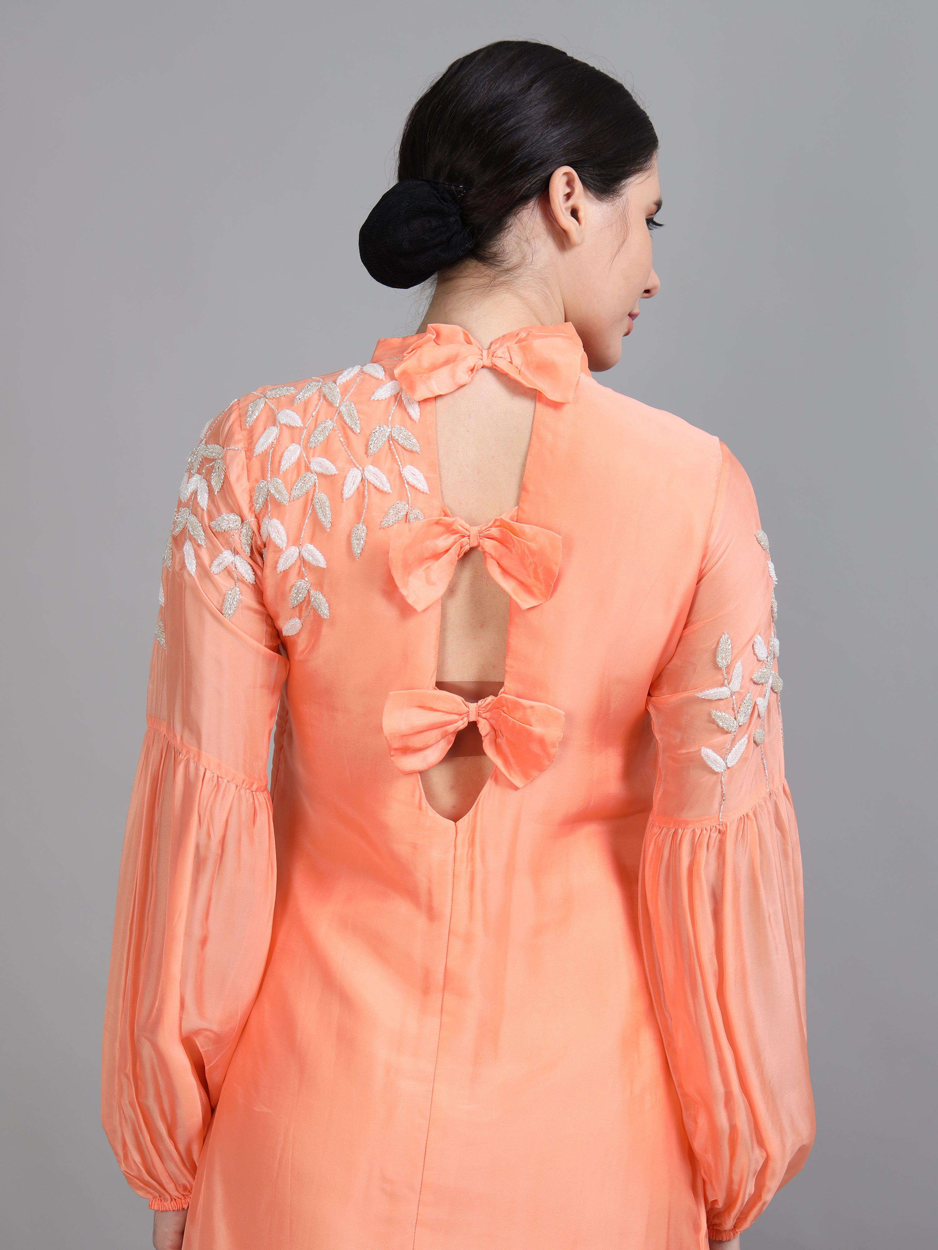Peach Passion Shirt Dress