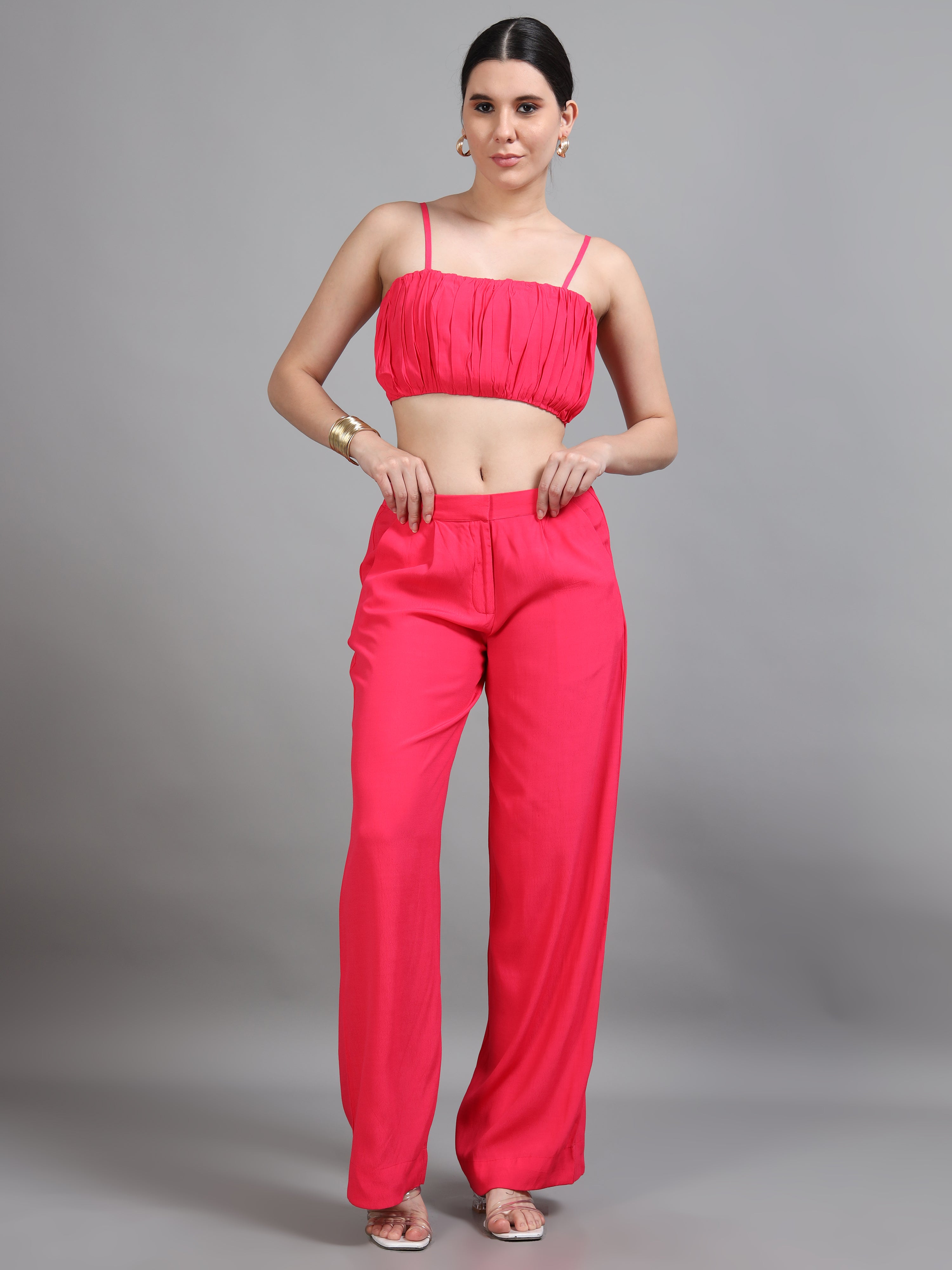 Rani Pink Crop Top