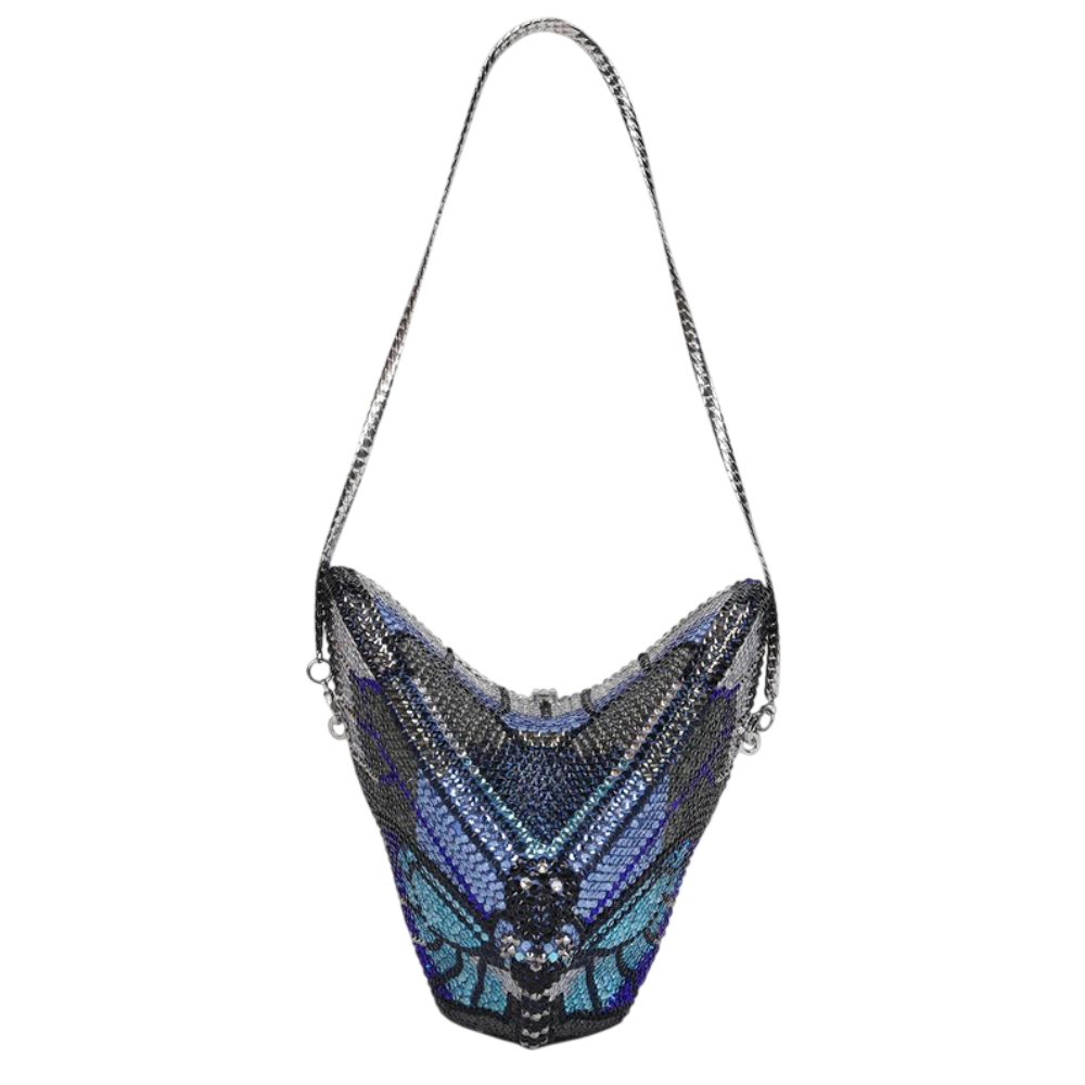 Blue Butterfly Bag