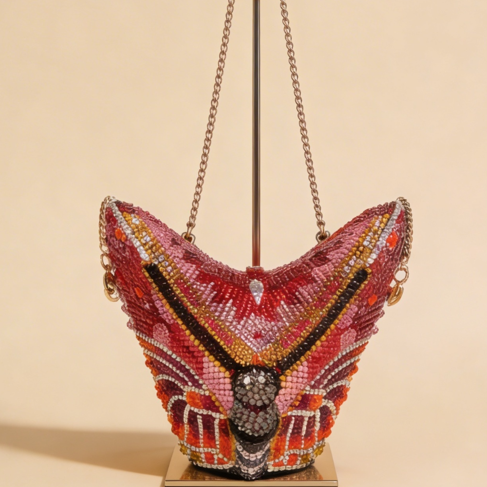 Blush Butterfly Bag