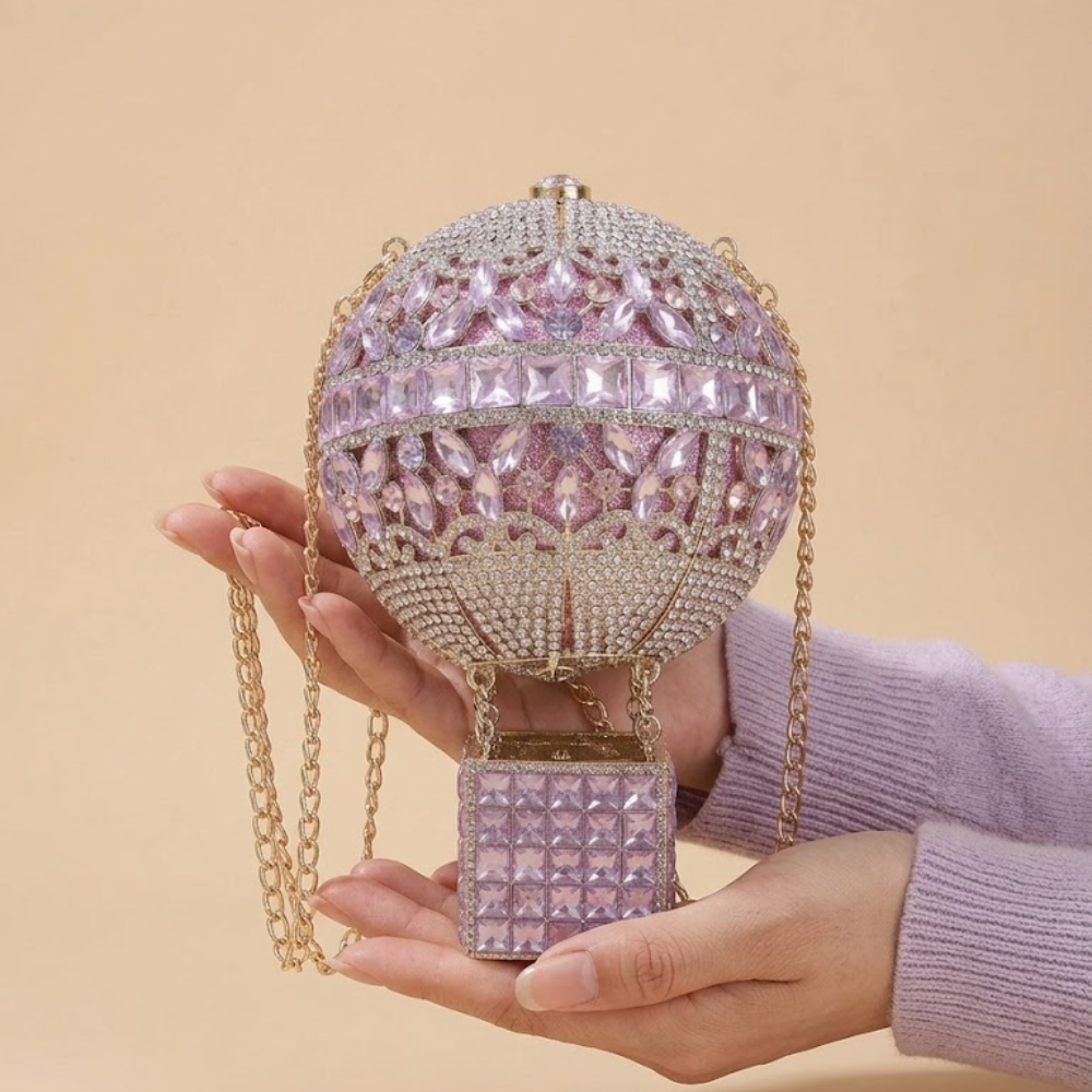 Hot Air Balloon Clutch